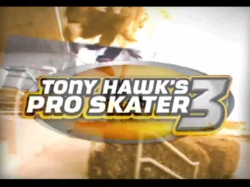 Tony Hawk's Pro Skater 3 screen shot title